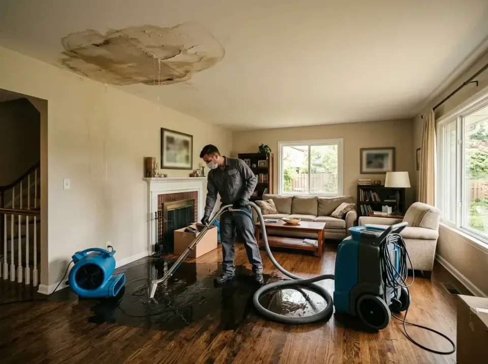 attic-pipe-burst-ceiling-drip-008 — frequently asked questions, Water Damage Restoration & Carpet Care in Wanaque, NJ